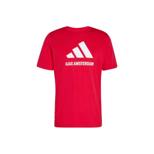 adidas Clothing Красная мужская футболка T-Shirt