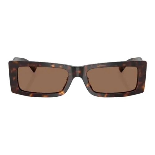Jimmy Choo Ацетат Прямоугольные Солнцезащитные очки Унисекс Коричневый