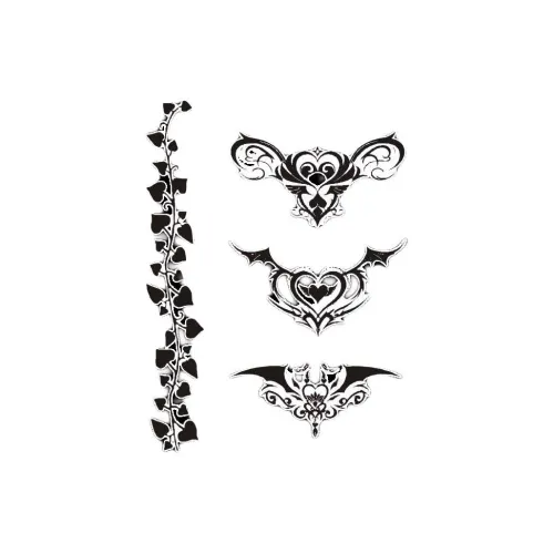 Gentle Welcome Соки Компактный Лоза Татуировка Водонепроницаемый COVER Узел Живот Обхват талии Грудь Сексуальный Тотем Наклейка