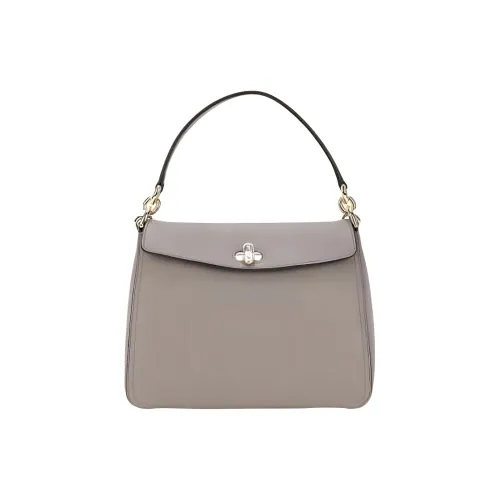 Furla Danae Коровья кожа Тофу Сумка через плечо Сумка Маленькая Женская Каменно-серый