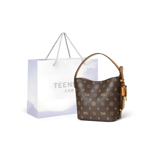 Teenmix PVC ведрообразная сумка сумка через плечо сумка для женщин многоцветная