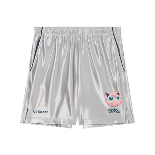 COVERNAT Серебряные Унисекс Повседневные Шорты