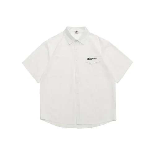 UNDOMAZE Белая Мужская Рубашка