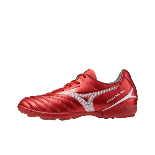 Mizuno MONARCIDA NEO 3 Устойчивые к истиранию Низкие Футбольные бутсы для Детей Красный Подростки