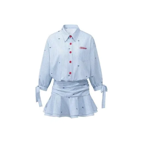 ARIADNAW STUDIO Длинное платье с длинными рукавами женское