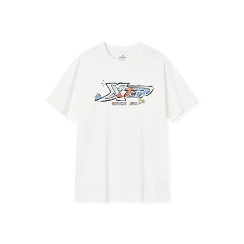 XTEP Sports Life Collection Белая Мужская Футболка