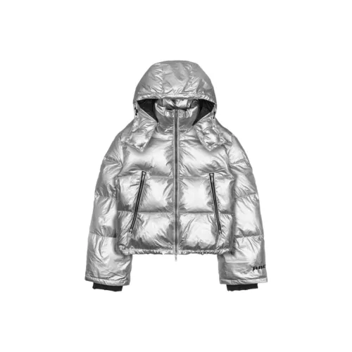 RACER WORLDWIDE Серебряные Унисекс Куртки