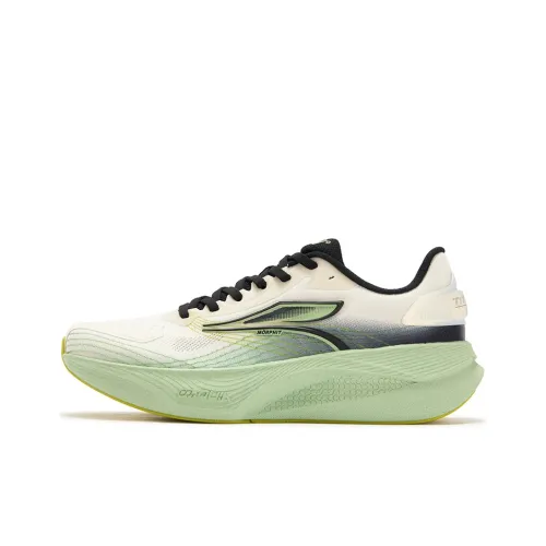 361° Износостойкий Дышащий Низкий Топ Повседневные Беговые кроссовки Мужские Бежевый Телесный Лотос Зеленый