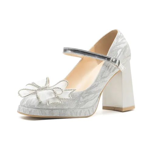 GOSO Грубый каблук Мэри Джейн Женские обувь