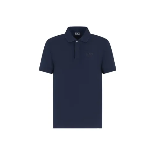 EMPORIO ARMANI EA7 Blue Men's Polo