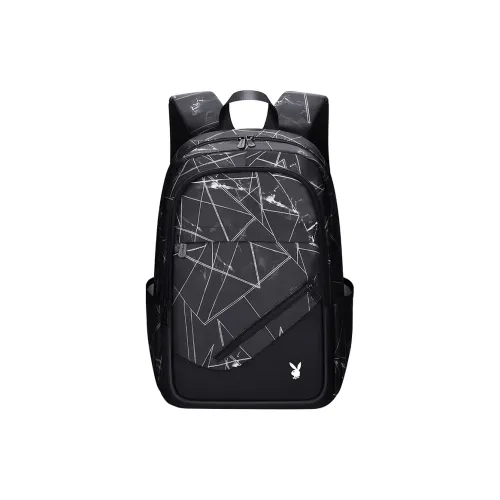 PLAYBOY Collaboration Oxford Backpack Unisex Black