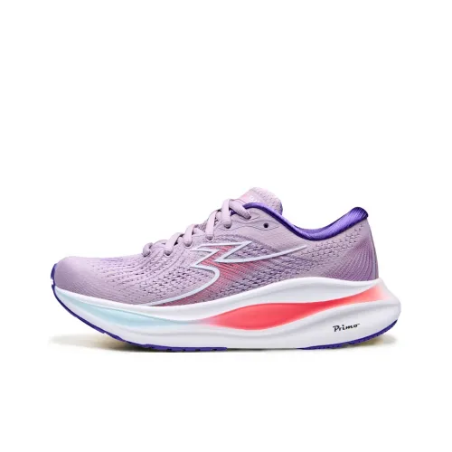 361° Амортизация Износостойкий Низкий Топ Повседневные Беговые Кроссовки Мужские Сиренно-Серый Фиолетовый