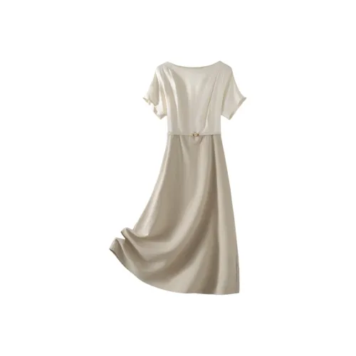 IHIMI Короткий рукав Платье Женское