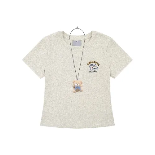 XIAOLIZI Комплект с короткими рукавами T-рубашка Женская