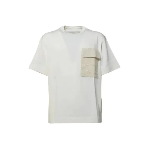 JIL SANDER Белая Мужская T-рубашка