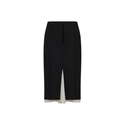 MARNI Повседневный Длинный Юбка Женские Черный