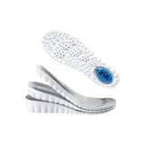 1 упаковка 1,5 см [Совместимо с AJ Увеличение высоты | Воздушная амортизация | Амортизация] Белый и серый