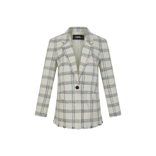 Куртки и пальто женские от KARL LAGERFELD