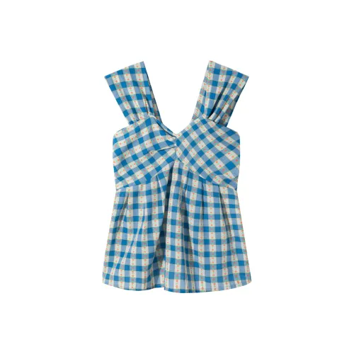 Pa33word Синий Женские Камисоли