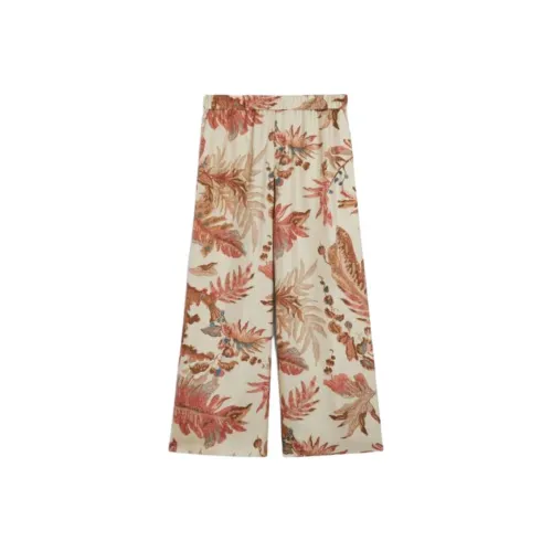 WEEKEND MaxMara Бежевые Женские Повседневные Брюки