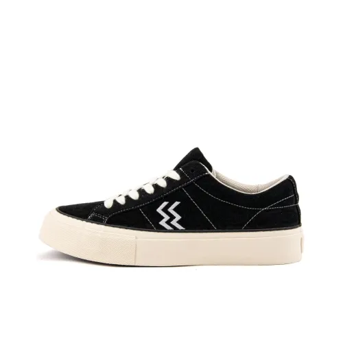 WANSWER Скейтборд Кроссовки Low Top Boost Обсидиан Черный Унисекс