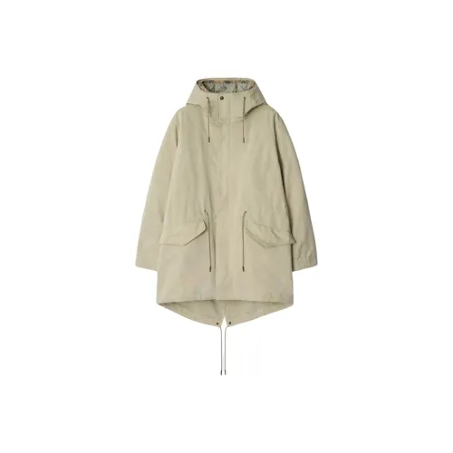 Burberry FW25 Пальто Мужской Hunter Бежевый