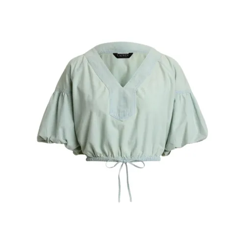 LAUREN RALPH LAUREN Лазурные Женские Рубашки T