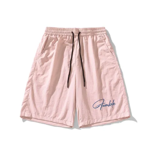 FUMBLE Пыльно-розовые унисекс повседневные шорты