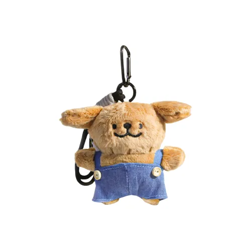 Jinnew Мягкий и очаровательный Straps Щенок Кукла Плюшевый Брелок 15 см Высота