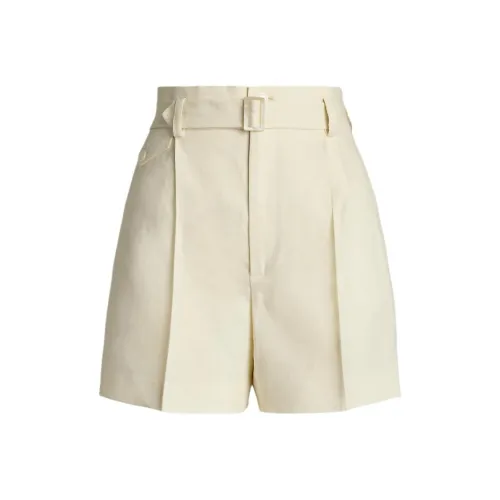 Ralph Lauren Collection SS25 Повседневные шорты Женские Белые