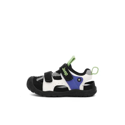 JEEP Анти КИК устойчивые к истиранию и дышащие низкие детские сандалии для детей в возрасте 3-7 лет