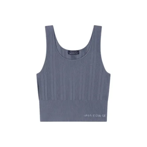 ARMANI EXCHANGEAE SS25 Майка Женская Серого цвета