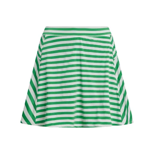 Ralph Lauren SS25 Повседневные короткие юбки Женские Зеленый Белый