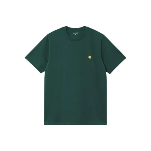 Carhartt WIP T-Shirt Мужской Темный цвет Fir
