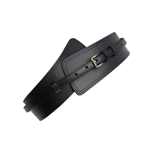 Yamaichi Maru Ремни из крупнозернистой текстуры коровьей кожи женские 8 см