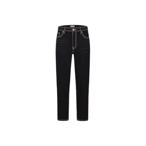 True Religion Черные Мужские Джинсы