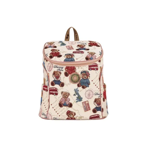 DANNYBEARJEANS Ткань Рюкзак Унисекс Розовый