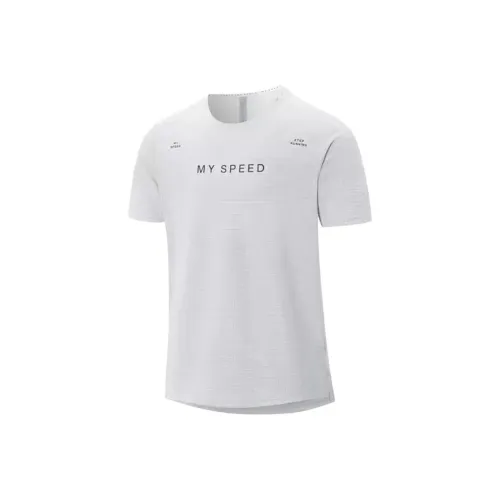 XTEP Sports Life Collection Pearl White Мужская T-рубашка