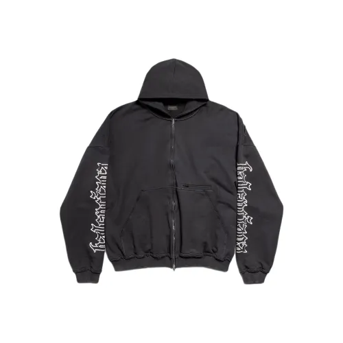 Balenciaga Свитшот Свободного кроя Унисекс Черный