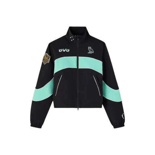 OVO совместный бренд WNBA Коллаборация Черные Женские Куртки