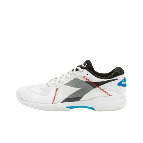 DIADORA Trofeo Устойчивый к истиранию Низкий Топ Повседневная обувь Мужская Белый Черный Синий