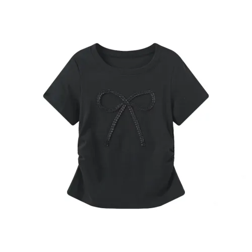 XUOIZA Комплект с короткими рукавами T-рубашка Женская