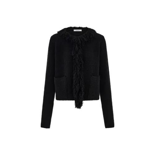 FERRAGAMO SS25 Куртки и Пальто Женские Черные