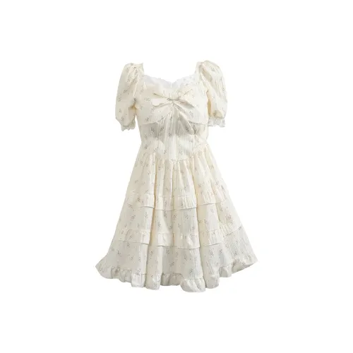 Происхождение Короткий рукав Платье Женское