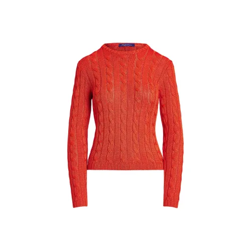 Ralph Lauren Collection SS25 Трикотаж Женский Оранжевый