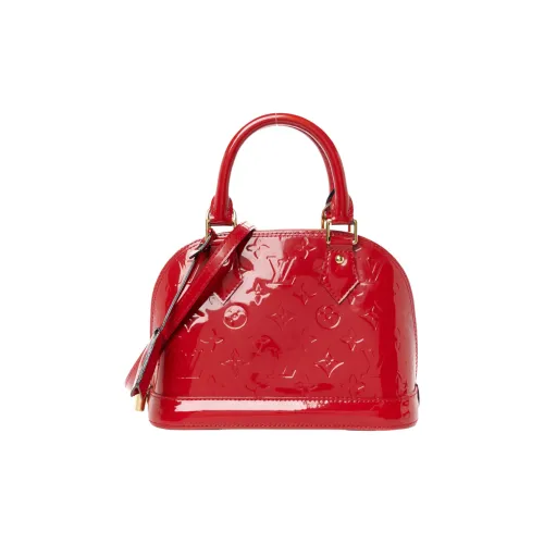 LOUIS VUITTON Alma BB Standard Women's Red