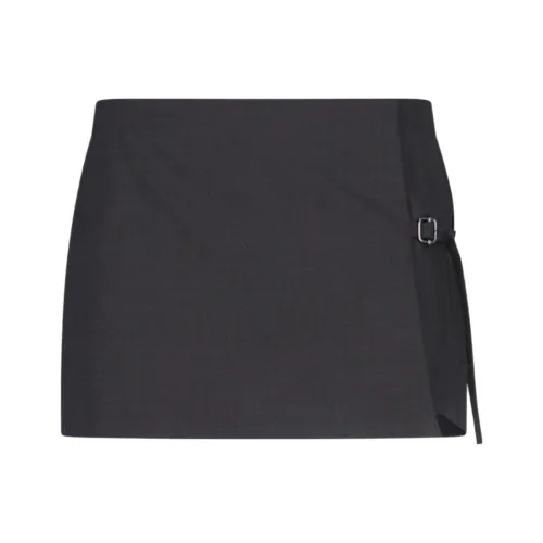 Paloma Шерсть Повседневные Короткие Юбки Женские Темно-Коричневый