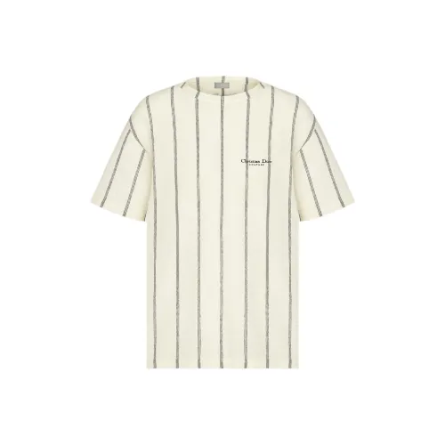 DIOR Бежевый Мужской T-Рубашки