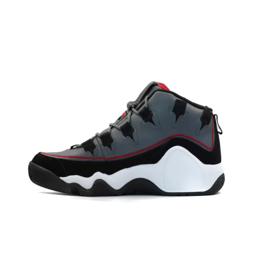 FILA Grant Hill 1 MID Топ Винтажные Баскетбольные Кроссовки Мужские Серый Черный