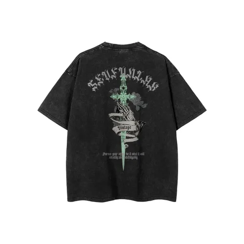 7 SEVFUN Черный Унисекс T-рубашки